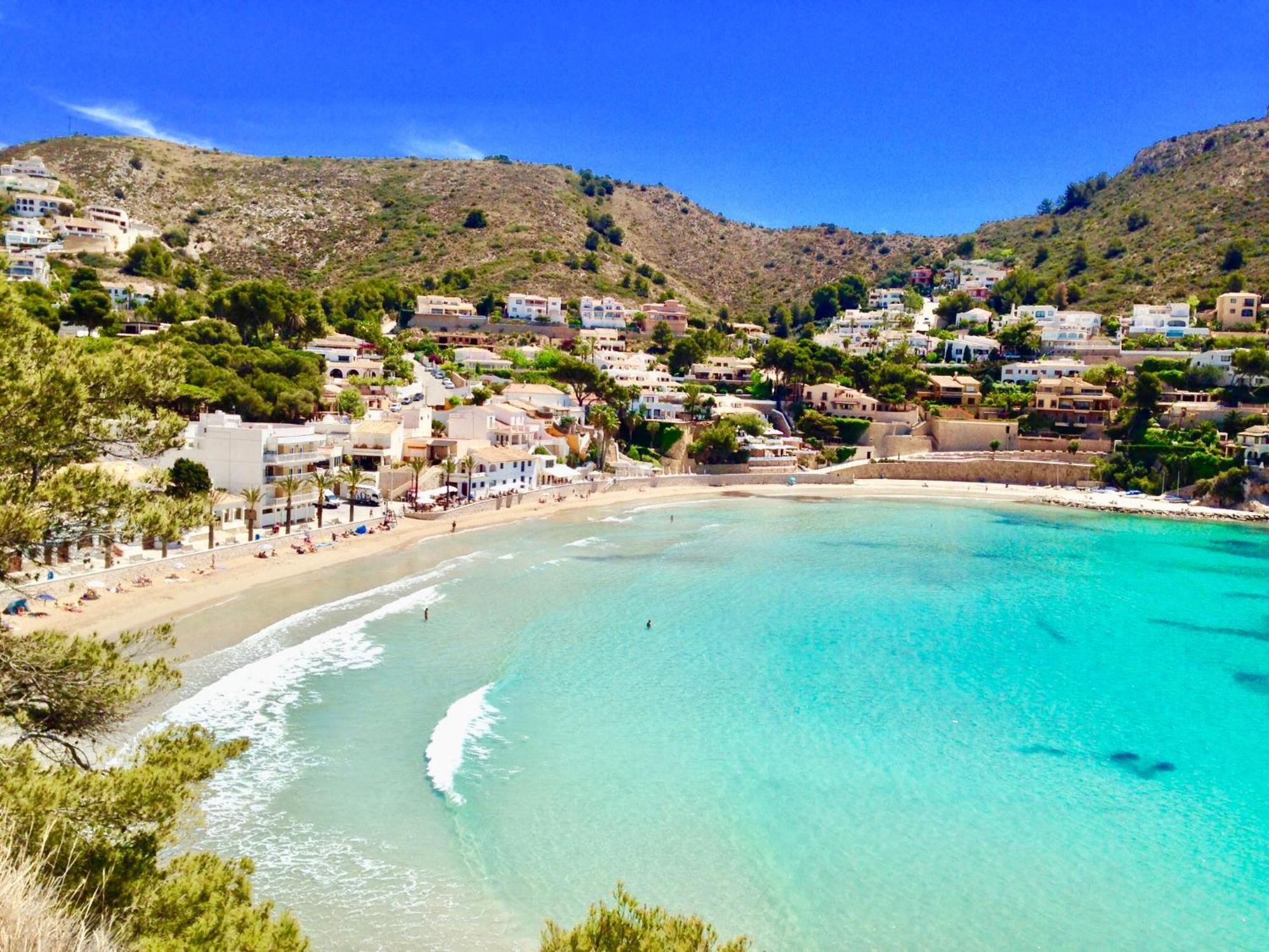 Villa Guapa With Gym Aircon Wifi Moraira Exteriör bild